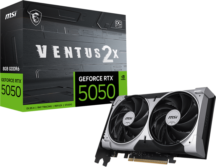 MSI GeForce RTX 5050 8G VENTUS 2X OC